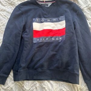 Tommy Hilfiger Blue Crewneck Sweater